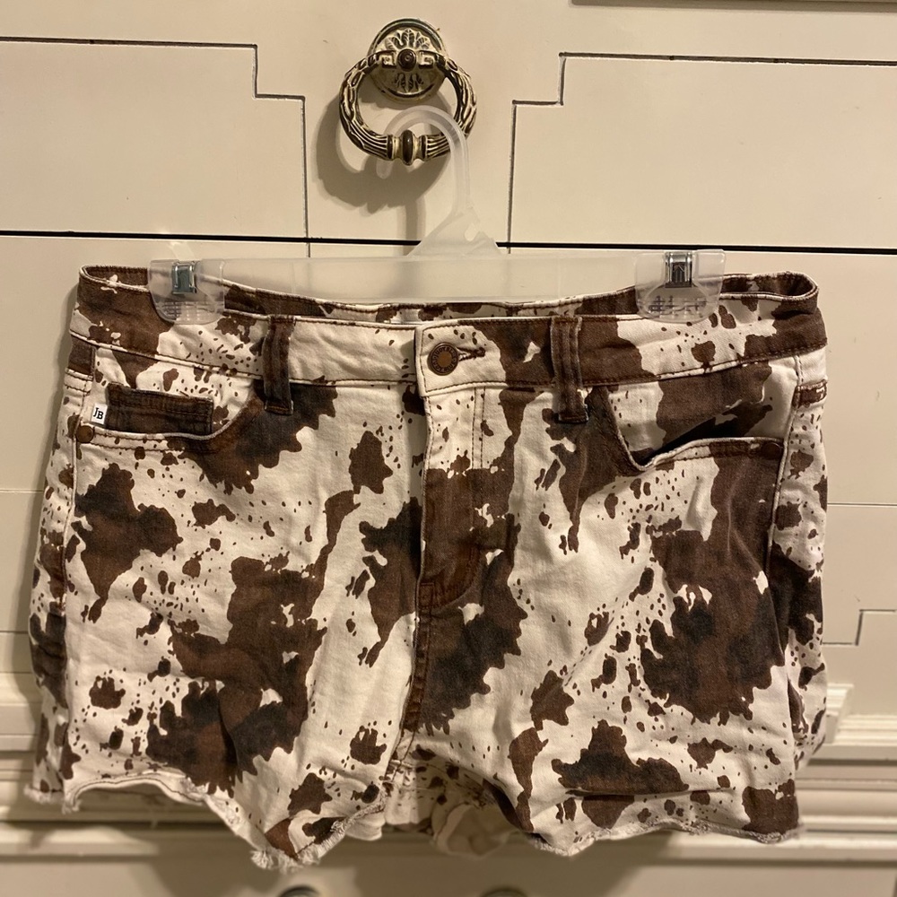 Judy Blue Cow print shorts